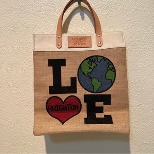 New Brighton LOVE Makes the Earth Go Round Reusable Tote Bag ❤️